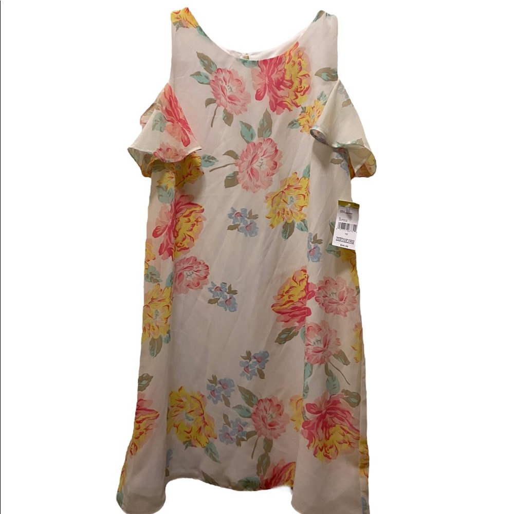 New! Girls Summer Floral Dress Size 10